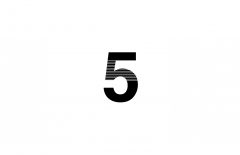 “ CRAZY “ 5th anniversary logomark
